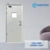 FIREPROOF STEEL DOOR TCC P1G1 tay co thuy luc 5 Cửa thép chống cháy TCC P1G1 tay co thuy luc