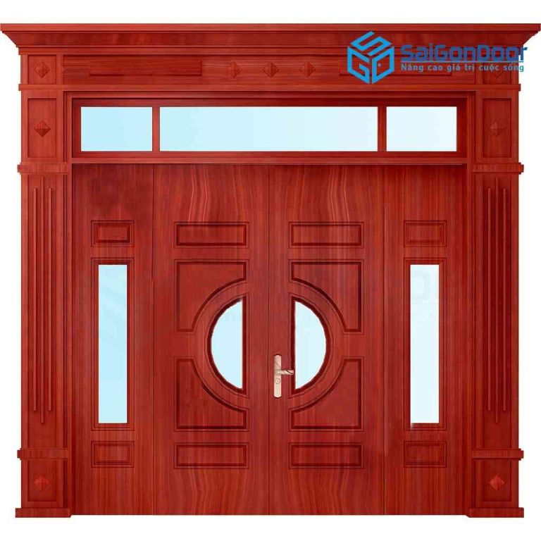 Cửa thép vân gỗ SGD GS4H4K-H4AK 5 Cửa thép vân gỗ SGD GS4H4K-H4AK