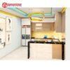 Nội thất nhà bếp kịch trần hiện đại quầy Bar 2 Bep kich tran hien dai quay bar.png