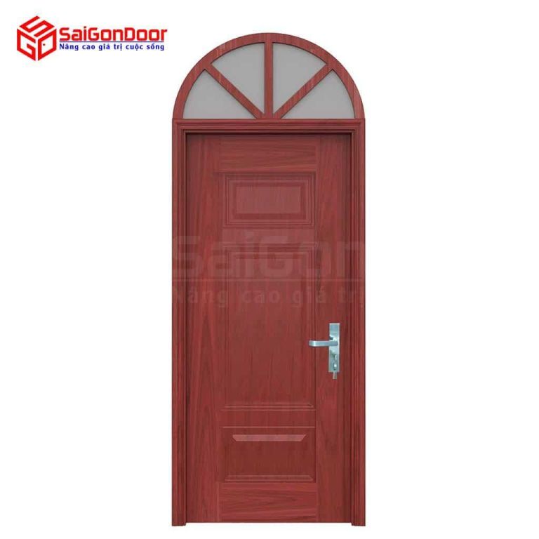 Cửa thép vân gỗ dạng vòm TVGVom-SGD-11 3 Thep van go vom SGD 11.jpg