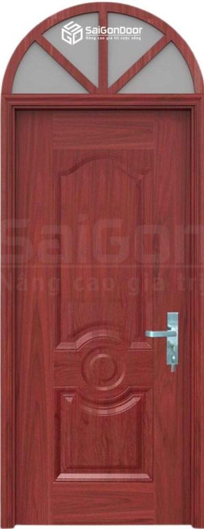 Cửa thép vân gỗ dạng vòm TVGVom-SGD-9 11 cua thep van go dang vom tvgvom sgd 9 02