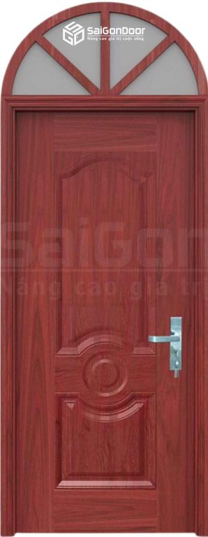 Cửa thép vân gỗ dạng vòm TVGVom-SGD-9 10 cua thep van go dang vom tvgvom sgd 9 02