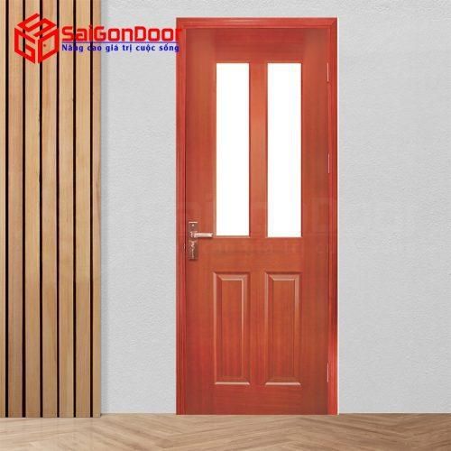 Cửa gỗ công nghiệp HDF Veneer SGD 4G2-Căm-xe