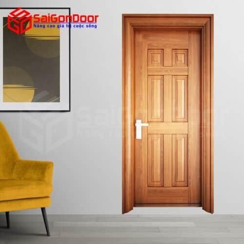 Cửa thép vân gỗ TVG-1H2