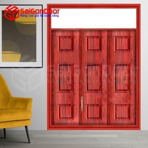 Cửa thép vân gỗ TVG-CS3H11 D