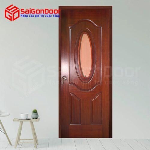 Cửa gỗ công nghiệp HDF Veneer 3GO-Căm Xe