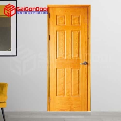 Cửa gỗ công nghiệp HDF Veneer 6A Ash