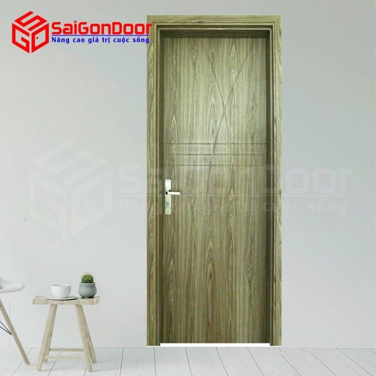 Cửa gỗ Hàn Quốc GHQ-PVC CNC 4 cửa gỗ Hàn Quốc GHQ-PVC CNC đẹp