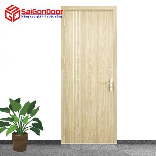 Cửa gỗ công nghiệp MDF Laminate P1R2 23029