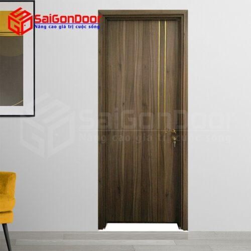 Cửa gỗ công nghiệp MDF Laminate P1R2-6