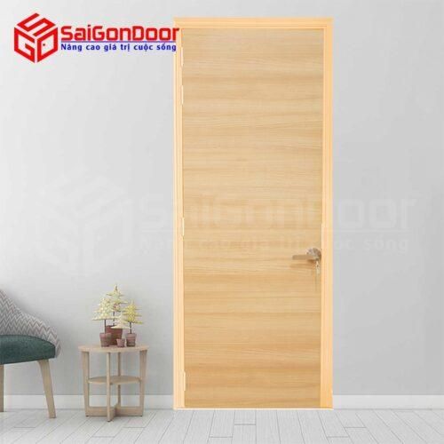 Cửa gỗ chống cháy GCC-MDF Laminate vân ngang