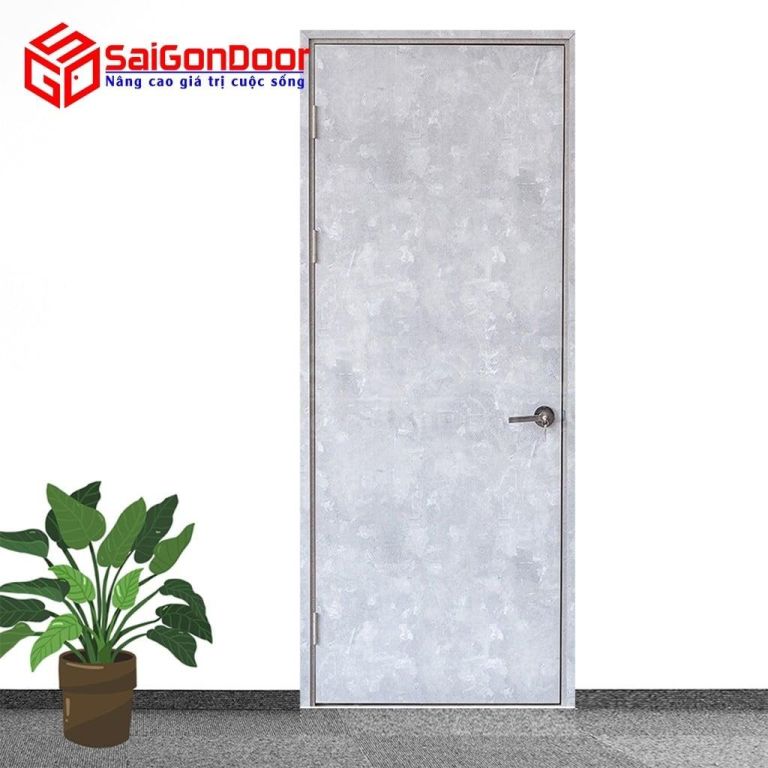 Cửa chống cháy giả vân đá trang nhã sang trọng 6 Cua go chong chay MDF Melamine P1 van kem.jpgDOT6.1