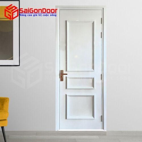 Cửa nhựa Composite 3PN trắng
