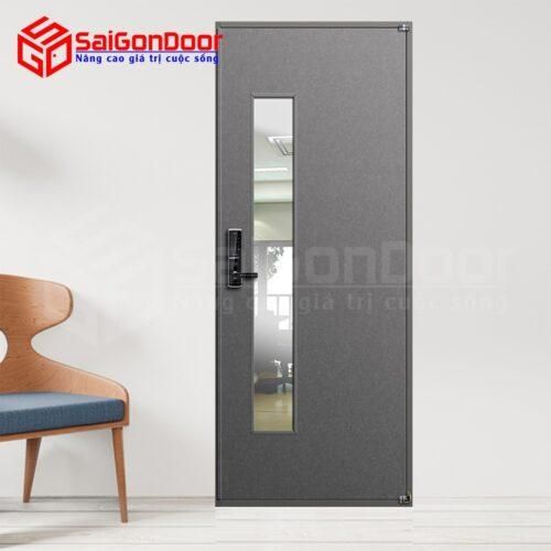 Cửa thép Hàn Quốc THQ-GL 2-15-G