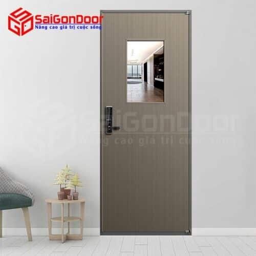 Cửa thép Hàn Quốc THQ-GLS 3-4-GH