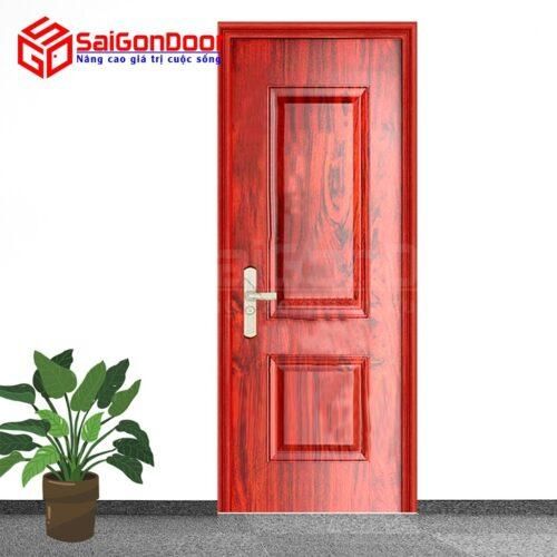 Cửa thép vân gỗ TVG-GS1H12 D