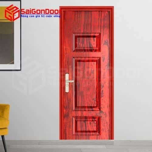 Cửa thép vân gỗ TVG-GS1H3 D