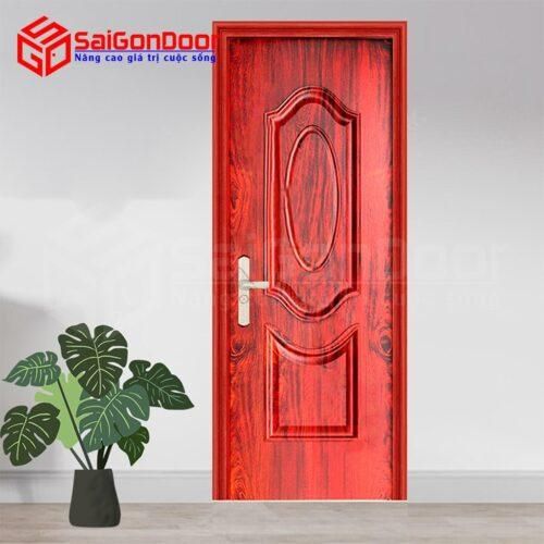 Cửa thép vân gỗ TVG-GS1H5 D
