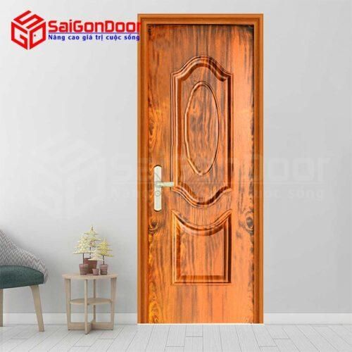 Cửa thép vân gỗ TVG-GS1H5