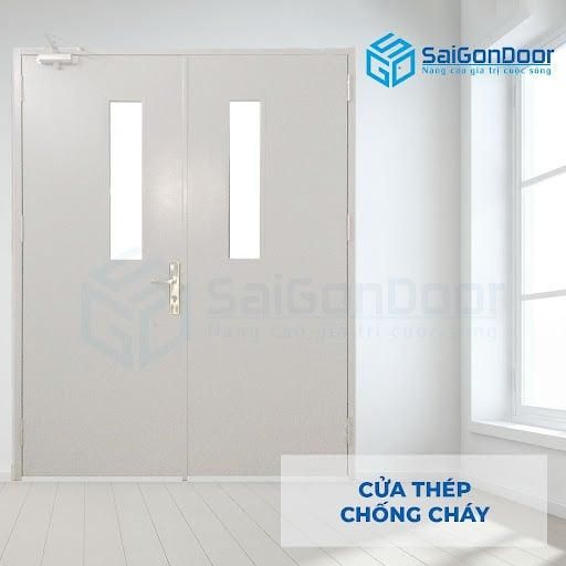 TOP 10 Mẫu cửa thép chống cháy chung cư không thể bỏ qua