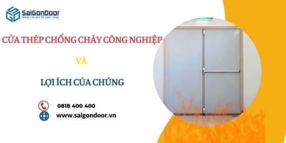Cửa thép chống cháy công nghiệp