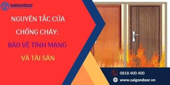Nguyên tắc cửa chống cháy