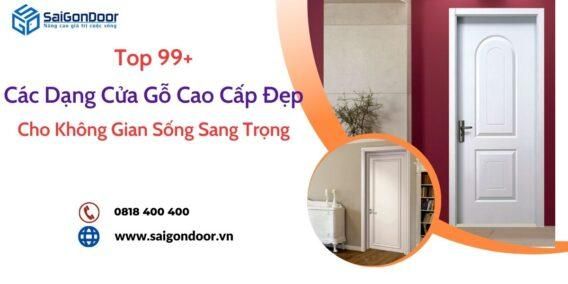 Các dạng cửa gỗ cao cấp