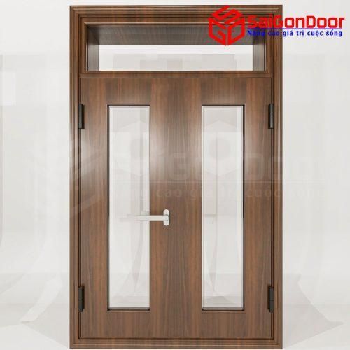 Cửa Nhôm Vân Gỗ SGD-CNVG-58