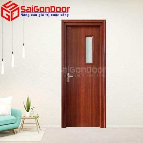 Cửa Thép Vân Gỗ SGD-KM.TVG-1C-25