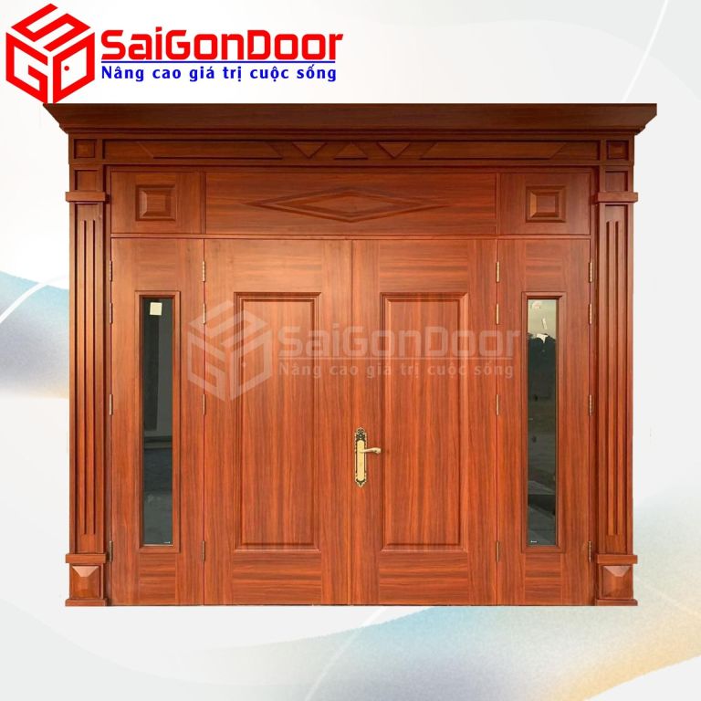 Cửa Thép Vân Gỗ SGD-KM.TVG-4C.19 3 SGD KM.TVG 4C.15
