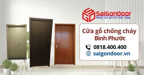 Báo giá thi công cửa gỗ chống cháy Bình Phước