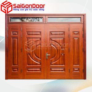 Cửa Thép Vân Gỗ SGD-KM.TVG-4C.27