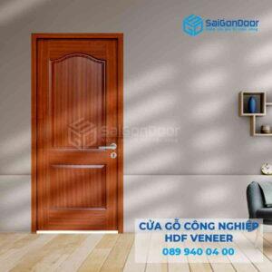 Cửa Gỗ HDF Veneer 2A sapele