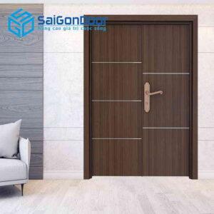 Cửa Gỗ Công Nghiệp MDF Laminate 2P1R52s
