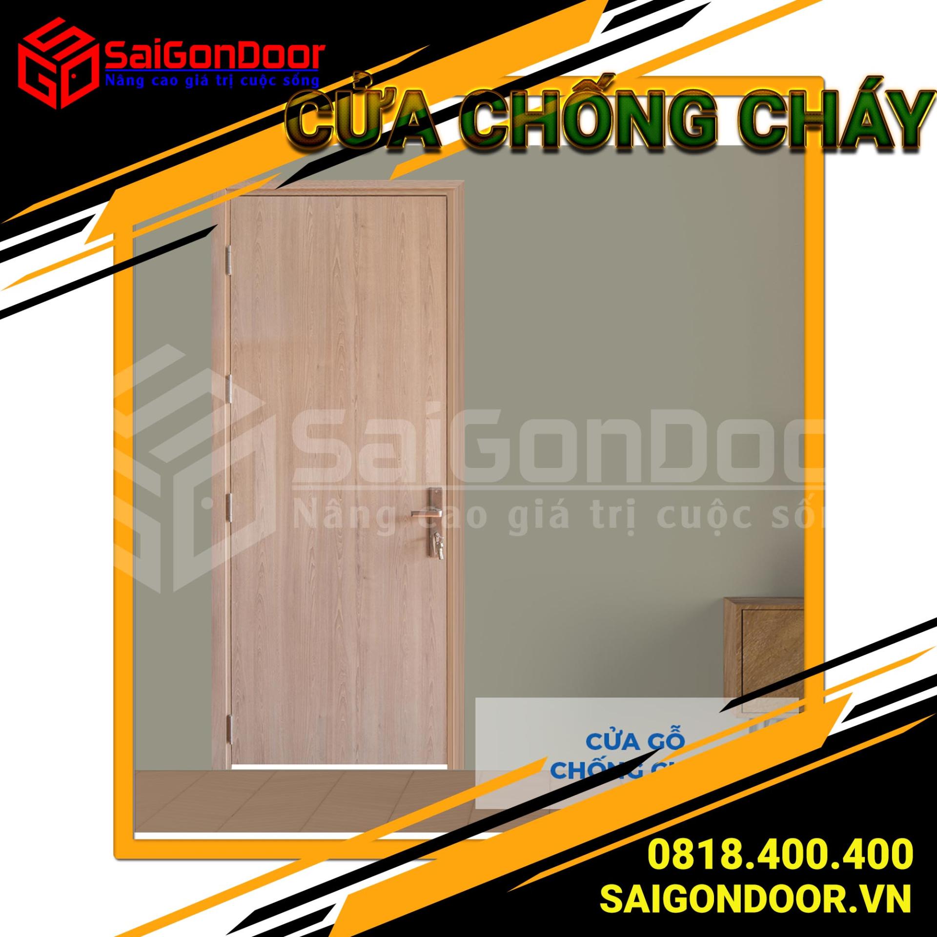 Cửa chống cháy SaiGonDoor - Lựa chọn hợp lý