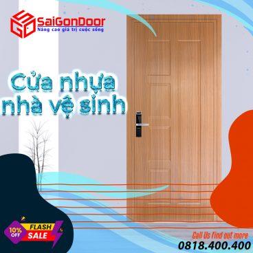 Cửa nhựa nhà vệ sinh SaiGonDoor