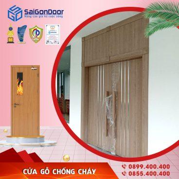 Báo giá cửa gỗ chống cháy
