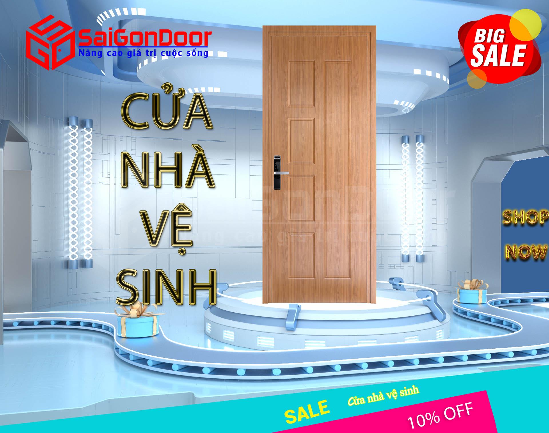 Với kết cấu của cửa gỗ nhựa Compoite đảm bảo cửa luôn bền chắc, không bị mối mọt hay thấm nước