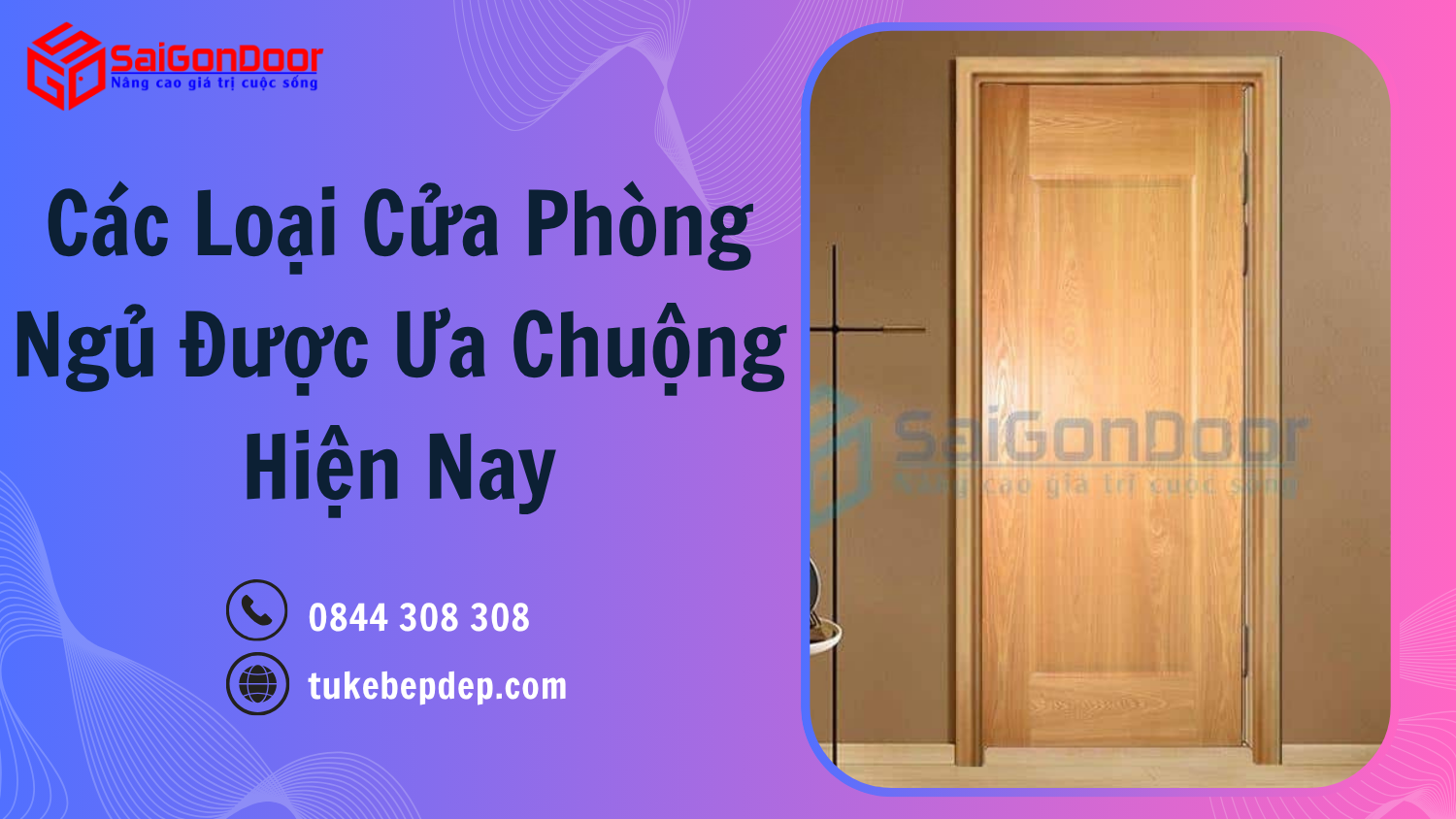 Các Loại Cửa Phòng Ngủ Được Ưu Chuộng 2025