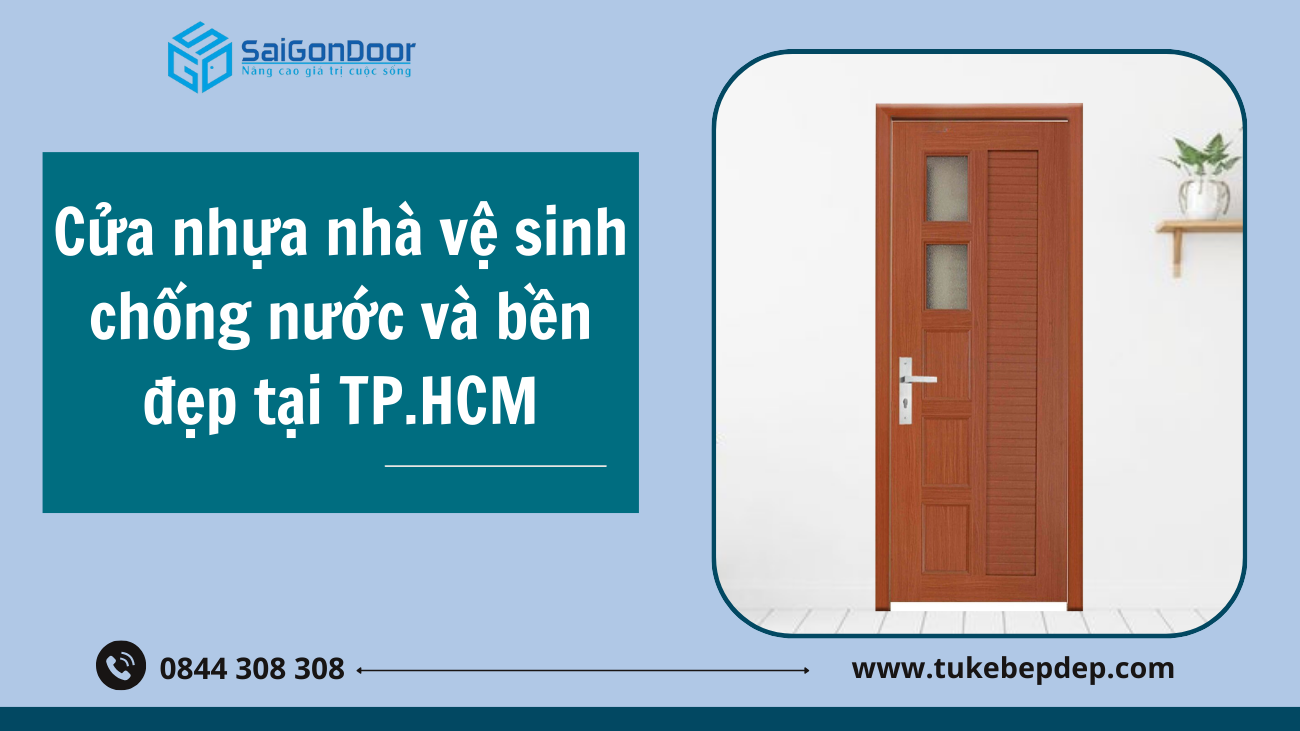 Cửa nhựa nhà vệ sinh chống nước và bền đẹp tại TP.HCM