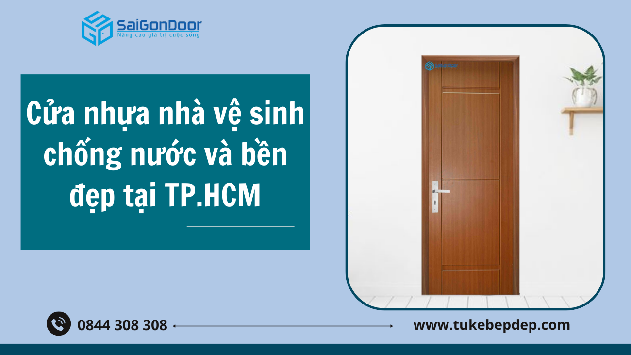 Cửa nhựa nhà vệ sinh chống nước và bền đẹp tại TP.HCM