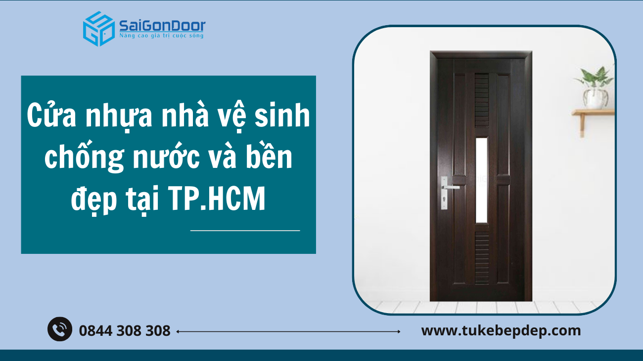 Cửa nhựa nhà vệ sinh chống nước và bền đẹp tại TP.HCM