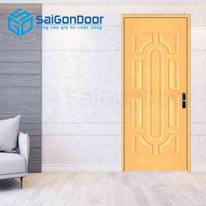 Cửa Gỗ HDF Veneer 019 soi
