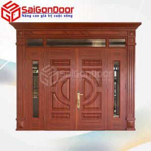 Cửa Thép Vân Gỗ SGD-KM.TVG-4C.20