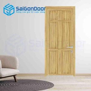 Cửa Gỗ Công Nghiệp 6A soi 2
