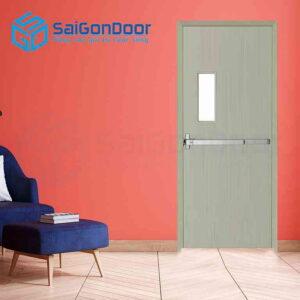Cửa Thép Chống Cháy P1G1 xam thanh thoat hiem