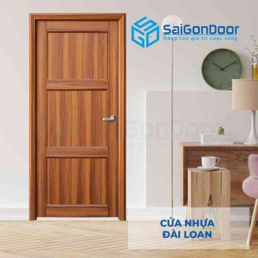 Top 30+ Mẫu cửa nhựa vân gỗ thịnh hành nhất hiện nay