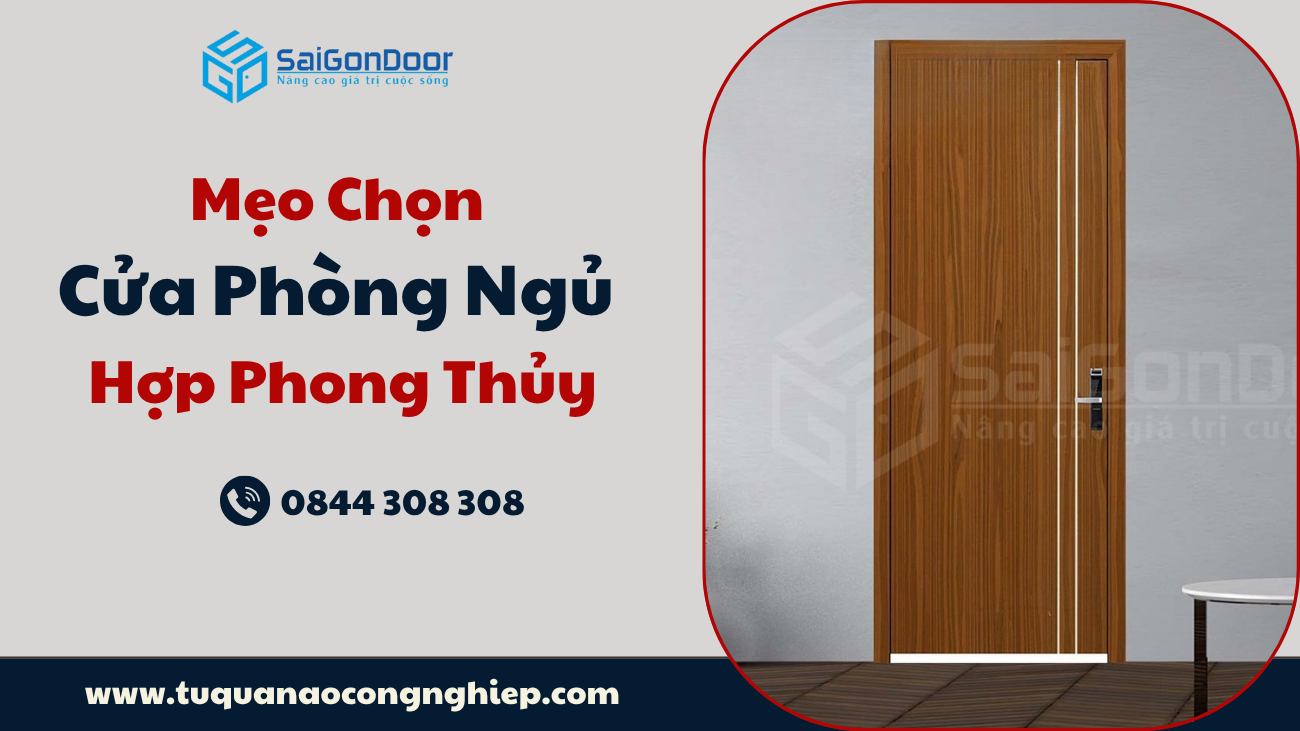 Mẹo Chọn Cửa Phòng Ngủ Hợp Phong Thủy