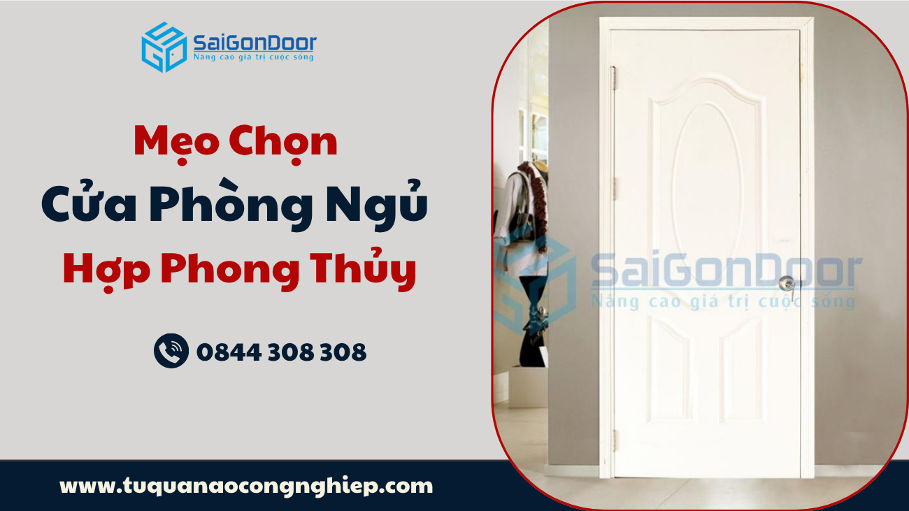 Mẹo Chọn Cửa Phòng Ngủ Hợp Phong Thủy