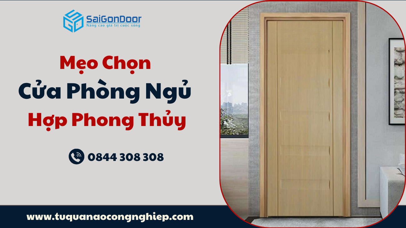 Mẹo Chọn Cửa Phòng Ngủ Hợp Phong Thủy